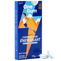Energy Gum (Τσίχλες καφεΐνης) ONEGUM 1πακέτο/10τσίχλες