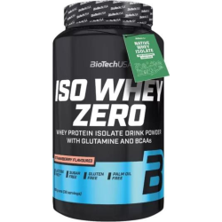 Biotech USA Iso Whey Zero Strawberry 908g