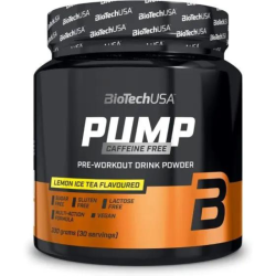 Biotech USA Pump Caffeine Free  Lemon Ice Tea  330g