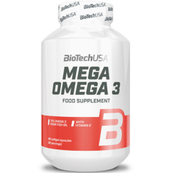 Biotech USA Mega Omega 3  180 Softgel Caps