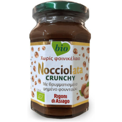 Nocciolata Βιολογική Πραλίνα Φουντουκιού Crunchy 250g