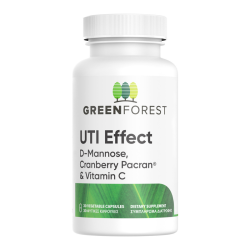 Green Forest UTI Effect D-Mannose, Cranberry Pacran® & Vitamin C  30 Φυτικές Κάψουλες