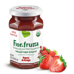 Fiordifrutta Βιολογική Μαρμελάδα με Φράουλα  250g