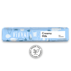 Vivani Βιολογική Μπάρα Σοκολάτας Creamy Milk  40g