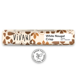 Vivani Βιολογική, Vegan Μπάρα με Nougat Λευκής Σοκολάτας  35g