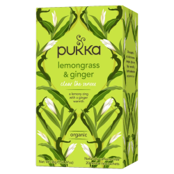 Pukka Βιολογικό Τσάι Lemongrass & Ginger 20 Tea Bags