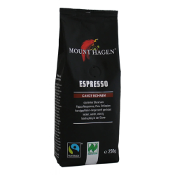 Mount Hagen Βιολογικός Καφές Espresso σε Κόκκους 250g
