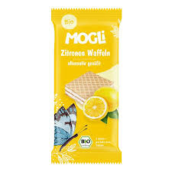 Mogli Βιολογική Γκοφρέτα με Λεμόνι 15g