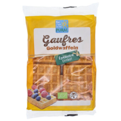 Pural Βιολογικές Βάφλες Gold με Ντίνκελ 165g
