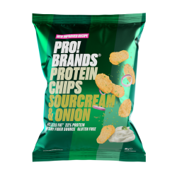 Pro!Brands Protein Chips Sourcream & Onion 50g