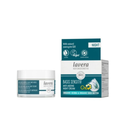 Lavera Q10 Κρέμα Νυκτός Basis (με αντιγηραντική δράση) 50ml