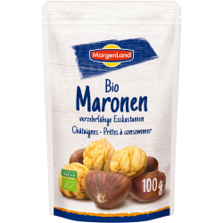 MorgenLand Βιολογικά Κάστανα Βρασμένα 100g