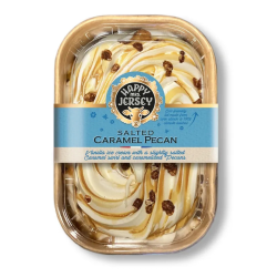 Happy Mrs Jersey Salted Caramel Pecan 900ml
