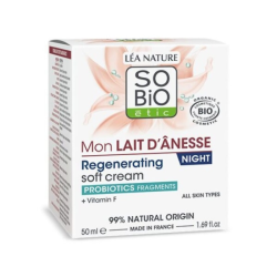 So Bio Κρέμα Νυκτός Αναδόμησης Mon Lait D’anesse με Γάλα Γαϊδούρας 50ml