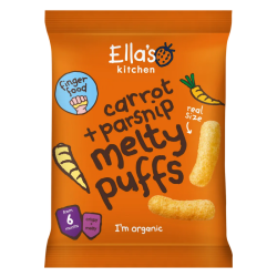 Ella's Kitchen Βιολογικά Σνακ με Καρότο και Παστινάκι 20g