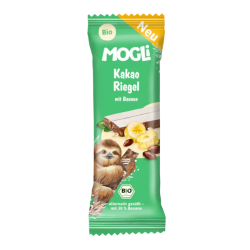 Mogli Βιολογική Μπάρα Μπανάνα - Κακάο 25g