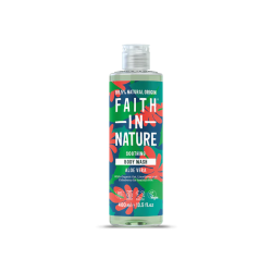 Faith in Nature Αφρόλουτρο με Βιολογική Αλόη Βέρα 400ml