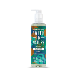 Faith in Nature Υγρό Σαπούνι Χεριών με Έλαιο Καρύδας 400ml