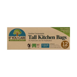 If You Care Μεγάλες Σακούλες Απορριμμάτων Compostable 12τεμ.