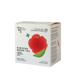 Rhoeco Βιολογικό Μείγμα Hibiscus Green Tea 10 Φακελάκια