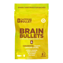 Brain Bullets CaraMENTAL Frappe Focus Chew 4pcs