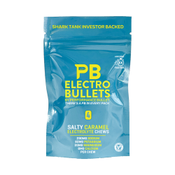 Electro Bullets Salty Caramel Electrolyte Chews 4pcs