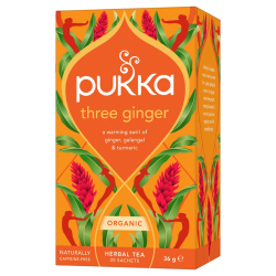 Pukka Βιολογικό Τσάι Three Ginger 20 Tea Bags