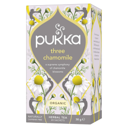 Pukka Βιολογικό Χαμομήλι Three Chamomile 20 Tea Bags