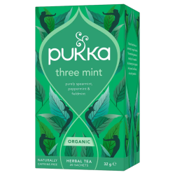Pukka Βιολογικό Τσάι Three Μint  20 Tea Bags