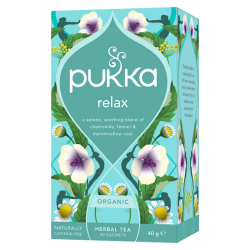 Pukka Βιολογικό Τσάι Relax Tea 20 Tea Bags