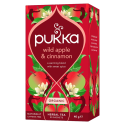 Pukka Βιολογικό Τσάι Wild Apple & Cinnamon 20 Tea Bags