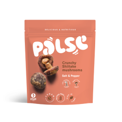 Palse Τραγανά Chips Μανιτάρια Αλάτι & Πιπέρι 40g