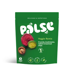 Palse Τραγανά Chips Λαχανικών Veggie Mix Ραπανάκι Παντζάρι Μανιτάρια  50g