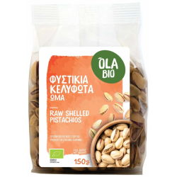 Ola Bio Βιολογικά Ωμά Φιστίκια Κελυφωτά 150g