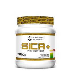 Scientiffic Nutrition Pre-Workout Sica + Lemon Lime 320g