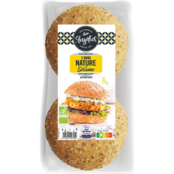 L'Angelus Βιολογικά Ψωμάκια για Burgers με Σουσάμι  2x75