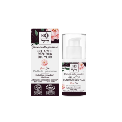 Bio Enjoy Βιολογικό Gel Ματιών με Τριαντάφυλλο & Υαλουρονικό Οξύ 15ml