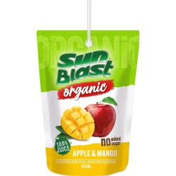 Sun Blast Ανάμεικτος Χυμός Μήλο Μάνγκο 200ml