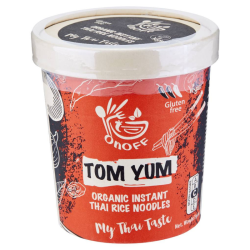 OnOff Βιολογική Σούπα Στιγμής Thai Rice Noodles Tom Yum 75g