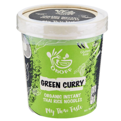 OnOff Βιολογική Σούπα Στιγμής Thai Rice Noodles Green Curry 75g