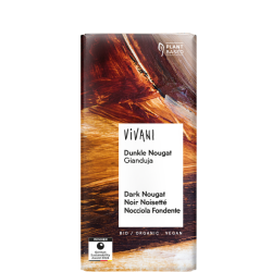 Vivani Βιολογική, Vegan Μαύρη Σοκολάτα Nougat 80g