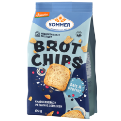 Sommer Βιολογικά / Demeter Bread Chips με Πιπέρι & Pink Berries 100g