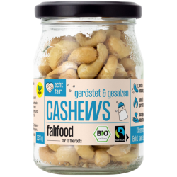 Fairfood Βιολογικά Κάσιους με Αλάτι 133g