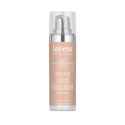 Lavera Υγρό Make-up με Υαλουρονικό Οξύ - Natural Ivory No1 -  30ml