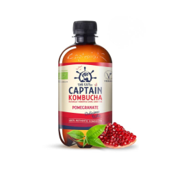 The Gutsy Captain Βιολογική Κομπούχα Pomegranate  400ml