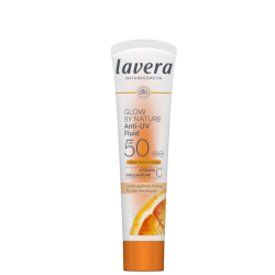 Lavera Glow by Nature Anti-UV Fluid SPF50 Πλούσιας Υφής 40ml