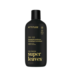 Attitude Αντρικό Σαμπουάν & Conditioner 2-in-1 για Όγκο Amber & Citrus 415ml