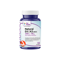 Full Health Natural D3 / K2 2000 IU / 100 mcg 120VCaps