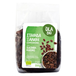 Ola Bio Βιολογική Σταφίδα Ξανθή Σουλτανίνα 200g