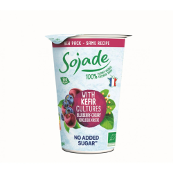 Sojade Βιολογικό Κεφίρ Σόγιας με  Μύρτιλο & Κεράσι 250g
